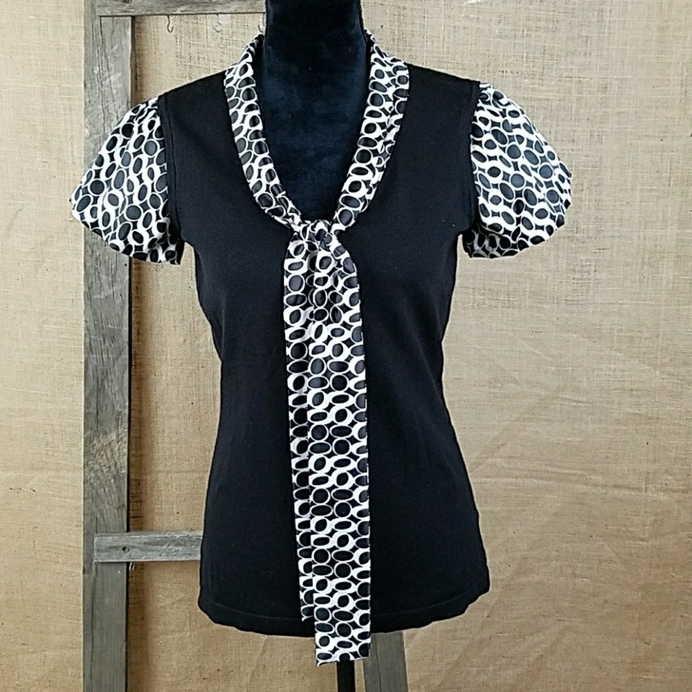 3/$24 Style & Co. S short sleeve shirt silk blend